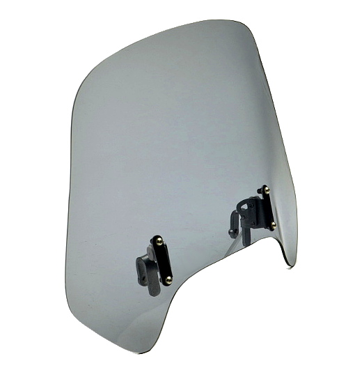 UNIVERSAL MOTORCYCLE ADJUSTABLE SCREEN SPOILER WIND DEFLECTOR 3 TINTS